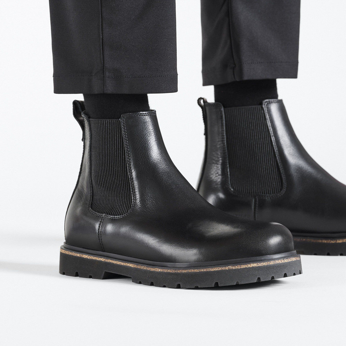 Highwood Slip On Men Natural Leather