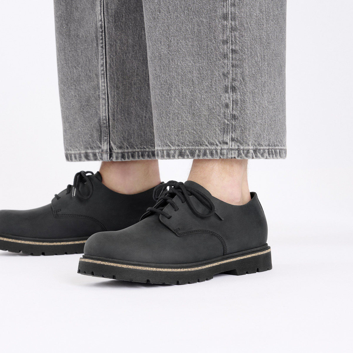 Highwood Lace Low Natural Leather