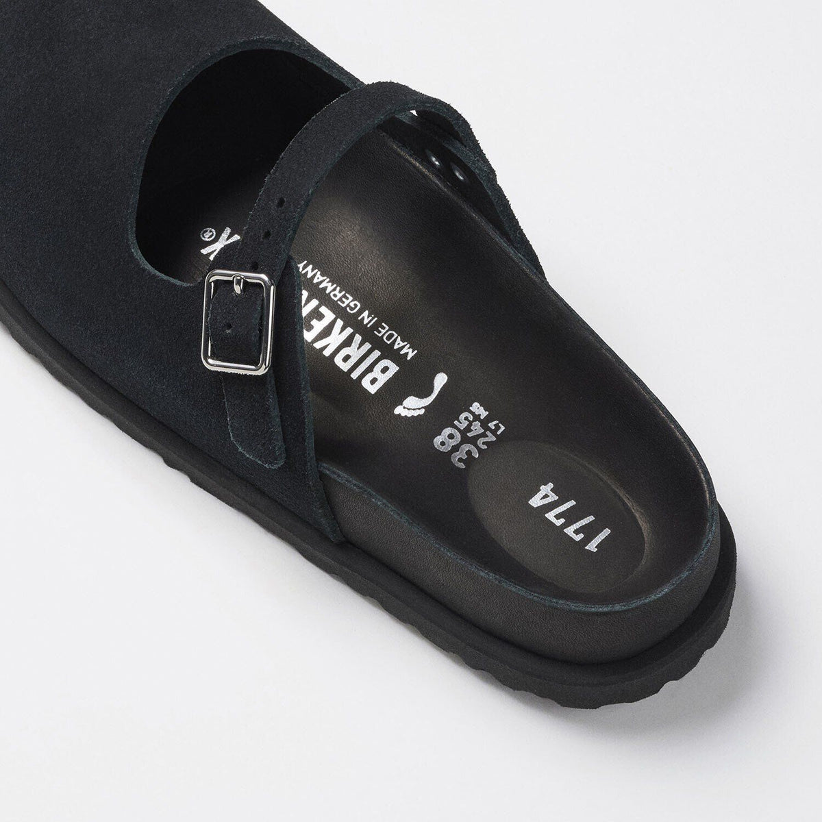 1774 Maria Suede Suede Leather Black
