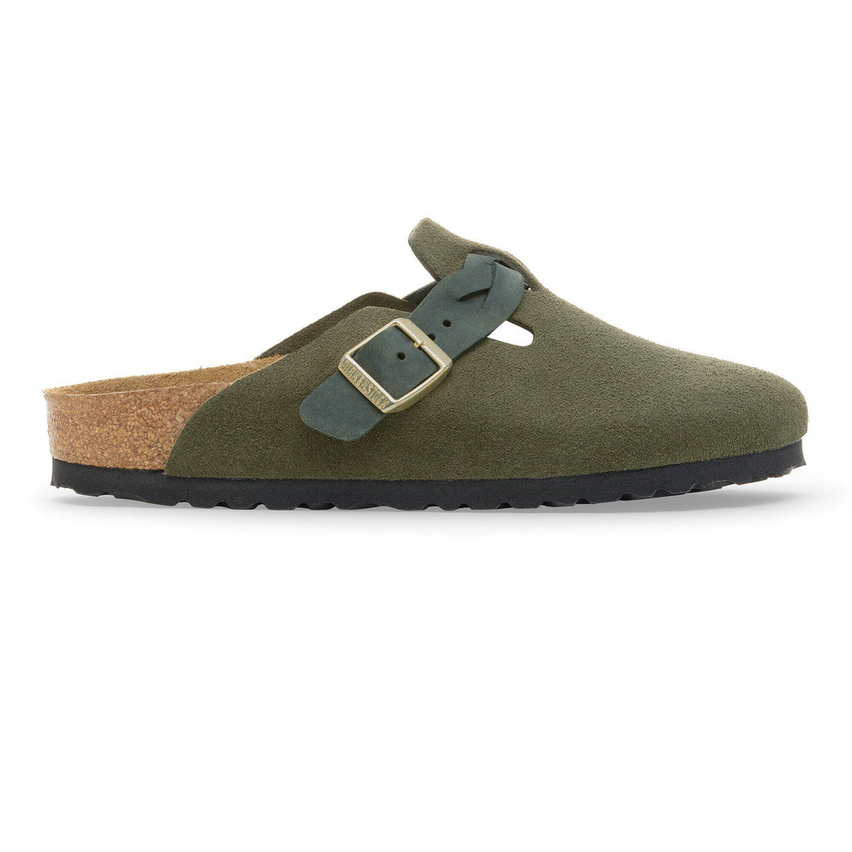 Boston Braided Suede Leather
