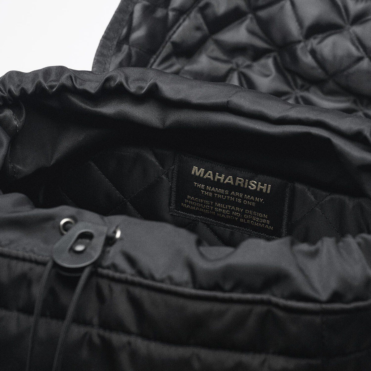 Maharishi Backpack Synthetik Black