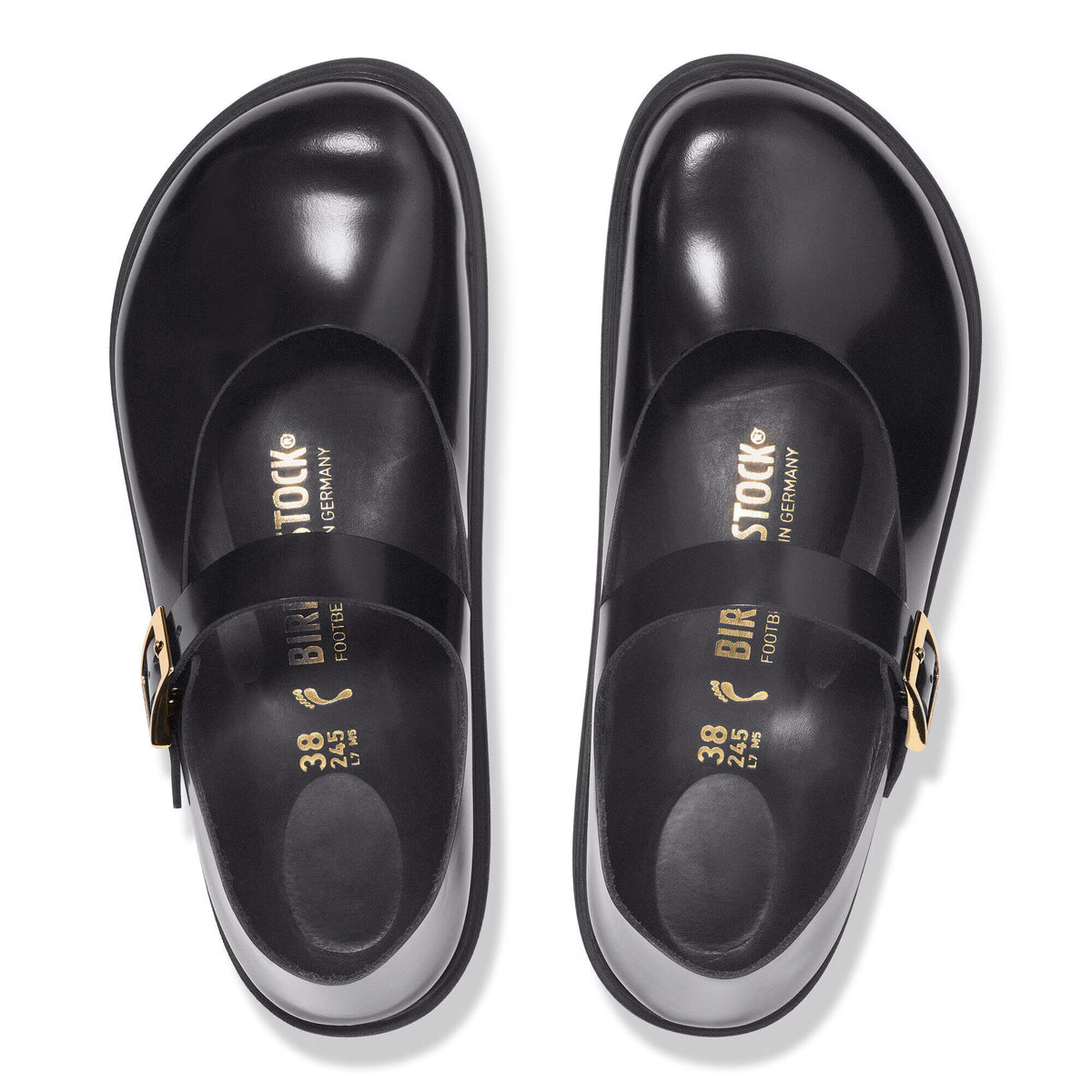 Mantova Cup Sole Natural Leather Patent