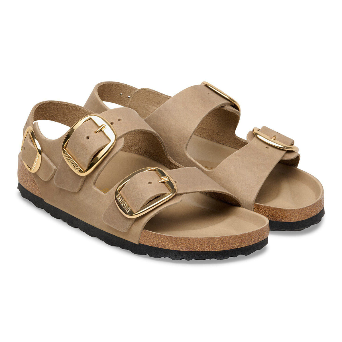 Milano Big Buckle Natural Leather Oiled