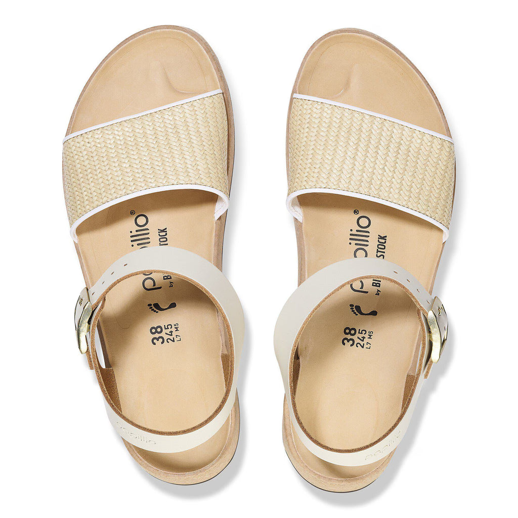 Glenda Raffia Natural Leather/Synthetics