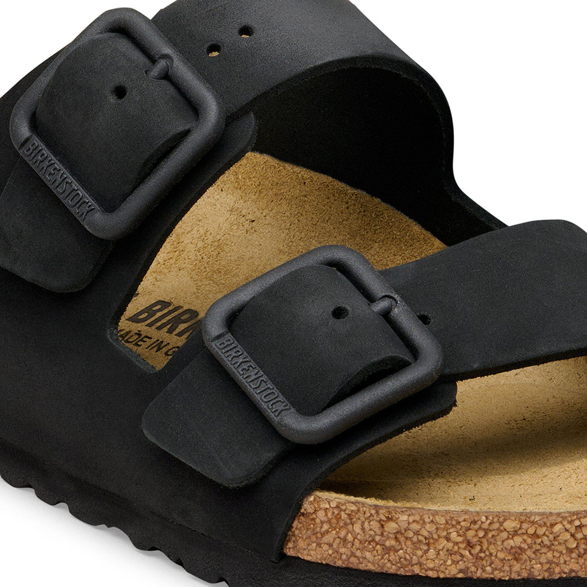 Arizona Wire Buckle Nubuk Leather