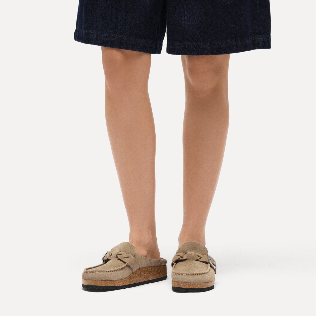 Buckley Braided Suede Leather