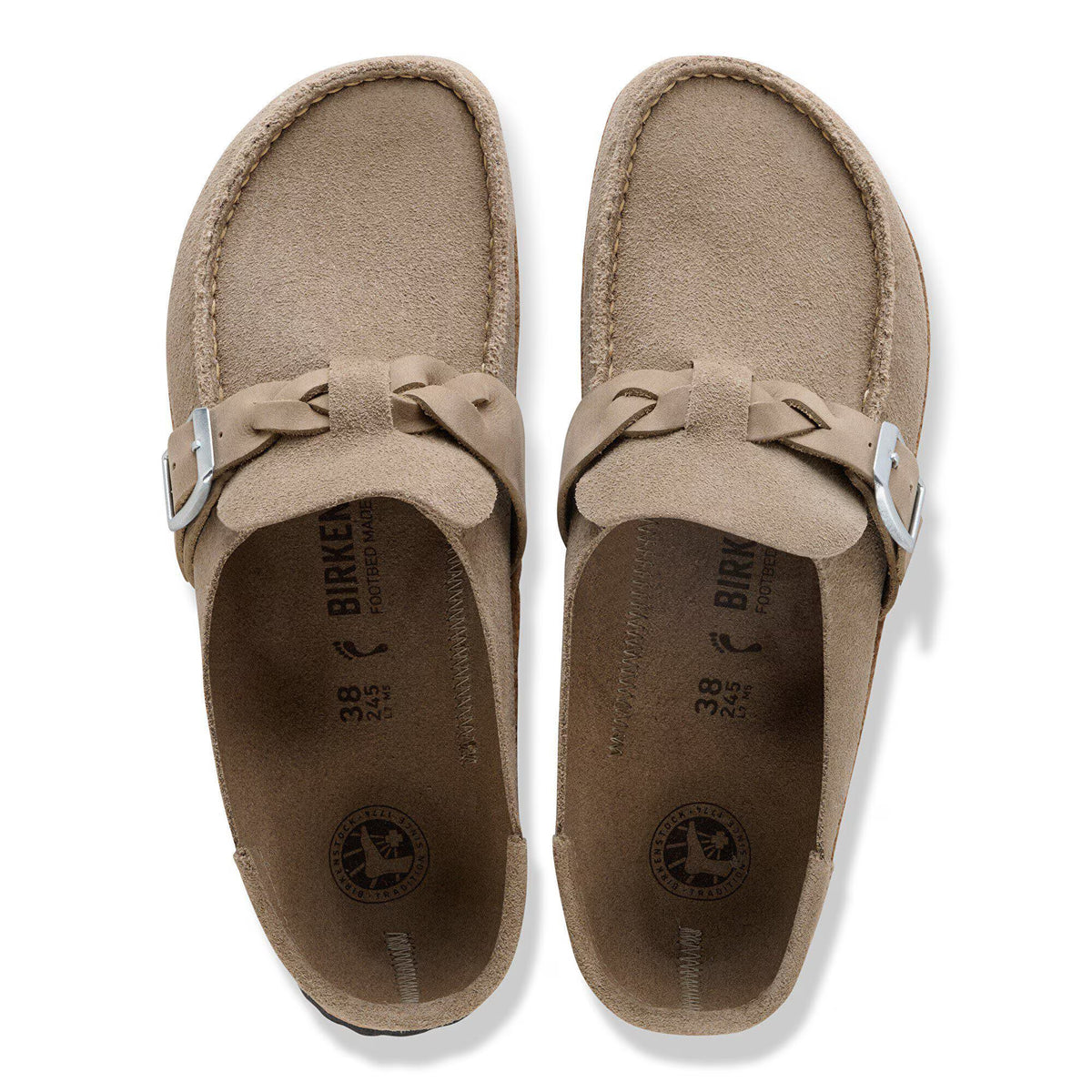 Buckley Braided Suede Leather