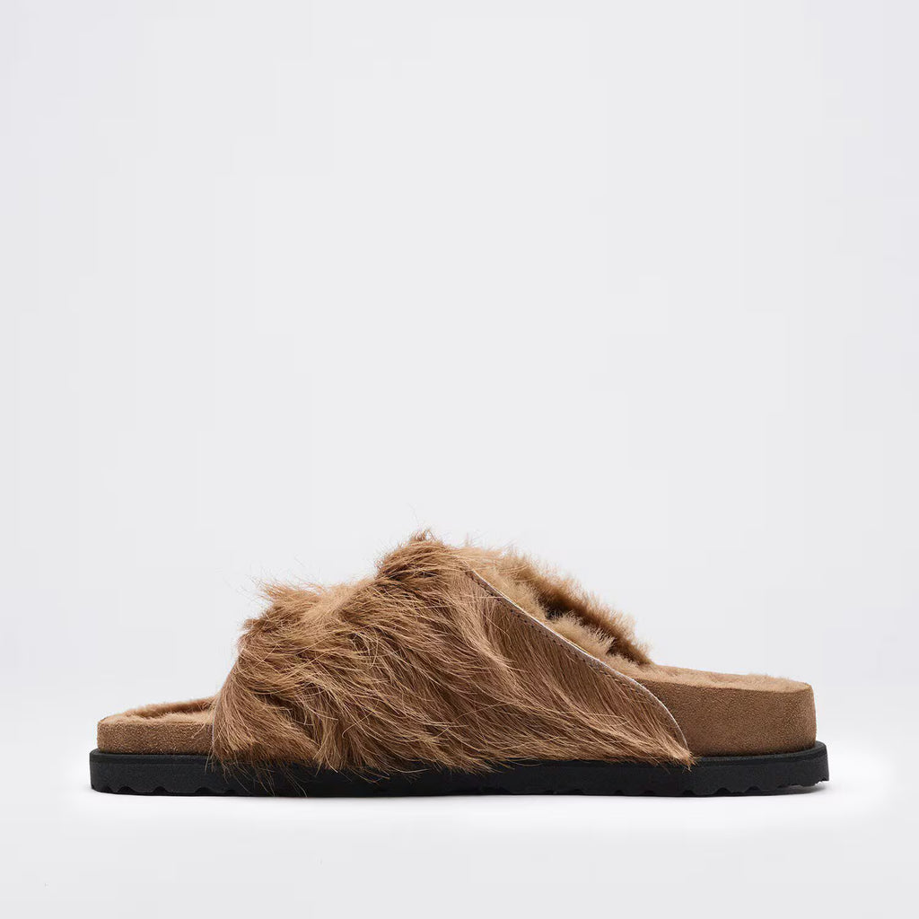 1774 Zürich Pony Shearling Fur Caramel