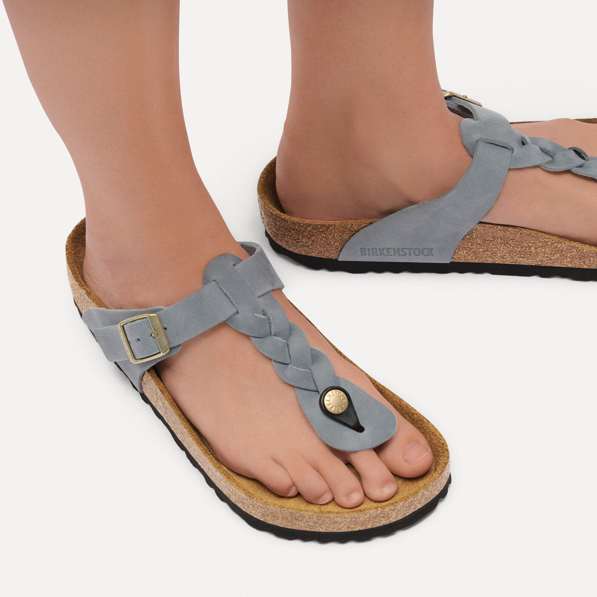 Gizeh Braided Natural Leather Oiled