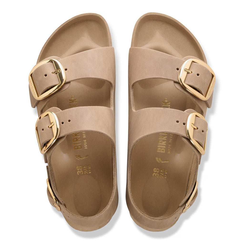 Milano Big Buckle Natural Leather Oiled