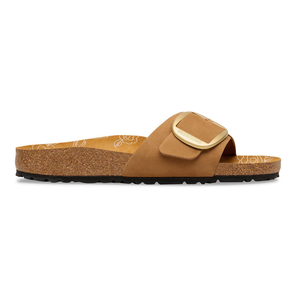 Madrid Big Buckle Nubuk Leather