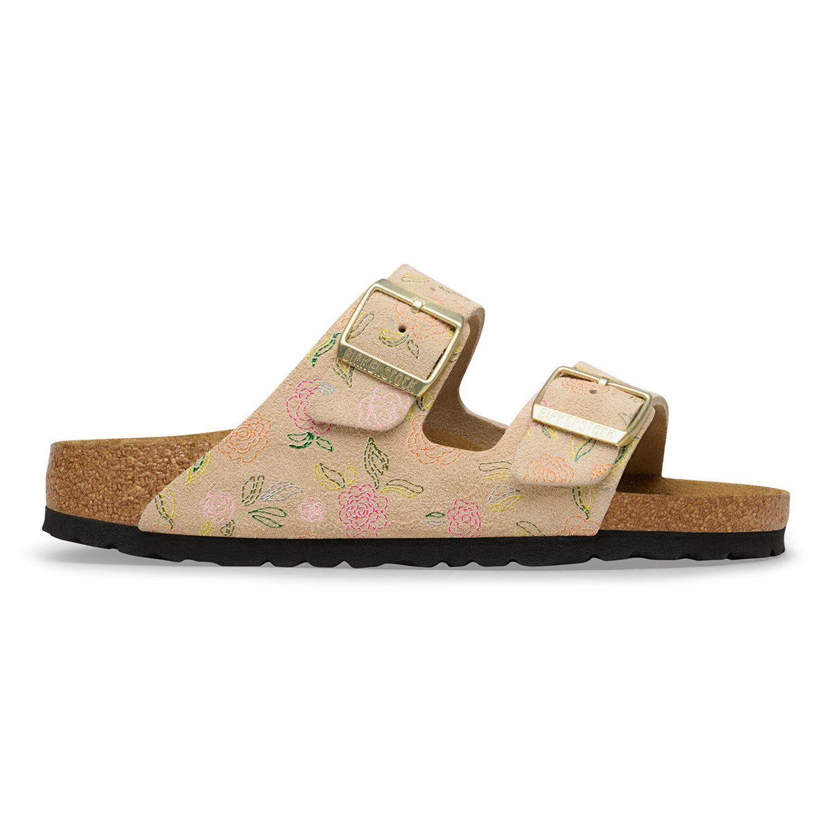 Arizona Rivet Logo Suede Leather