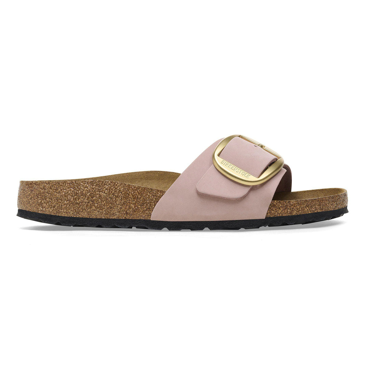Madrid Big Buckle Nubuk Leather