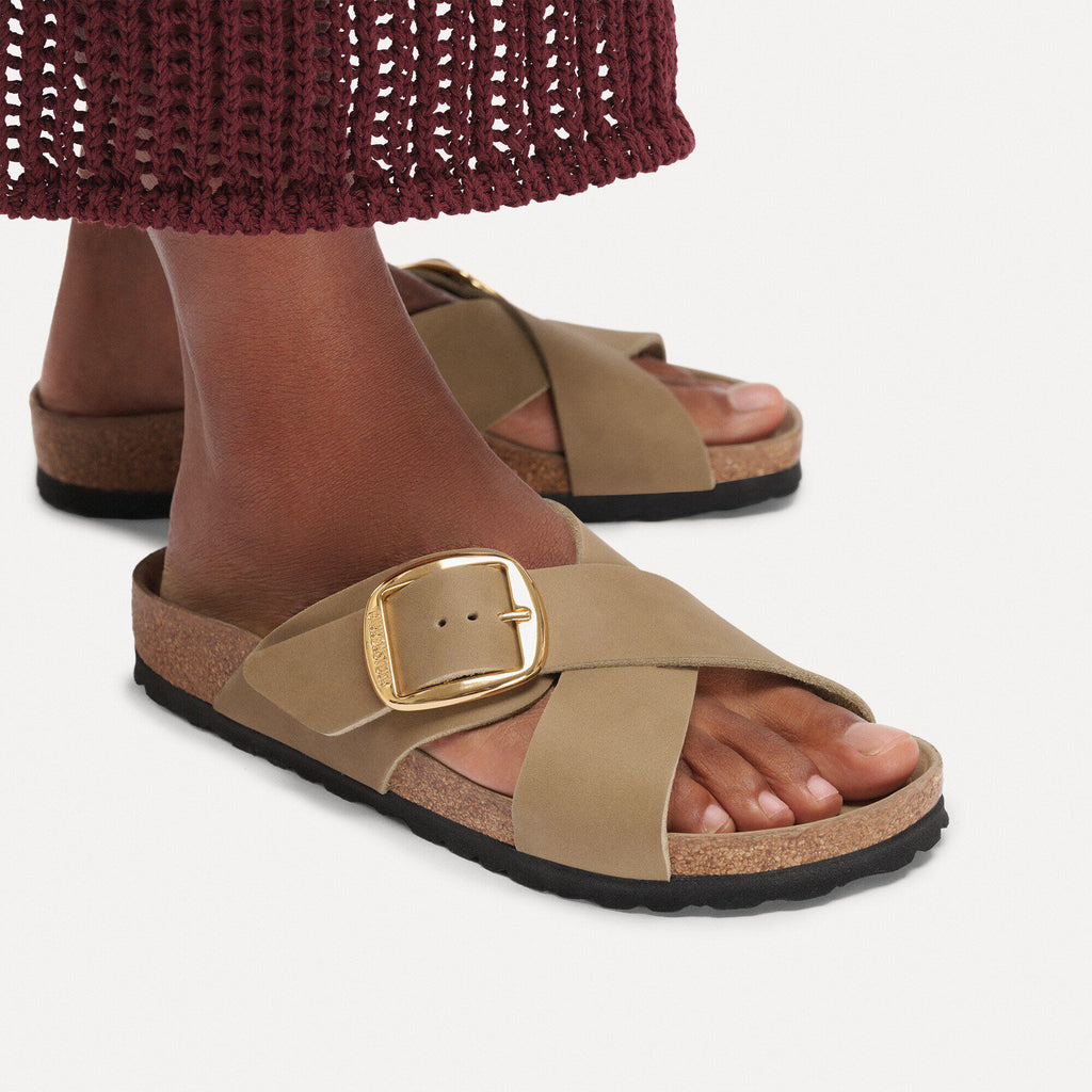 Siena Big Buckle Natural Leather Oiled