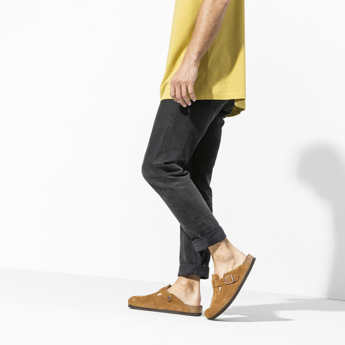 Boston Soft Footbed Suede Leather