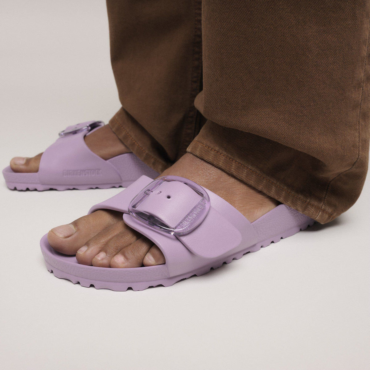 Madrid Big Buckle EVA Mauve