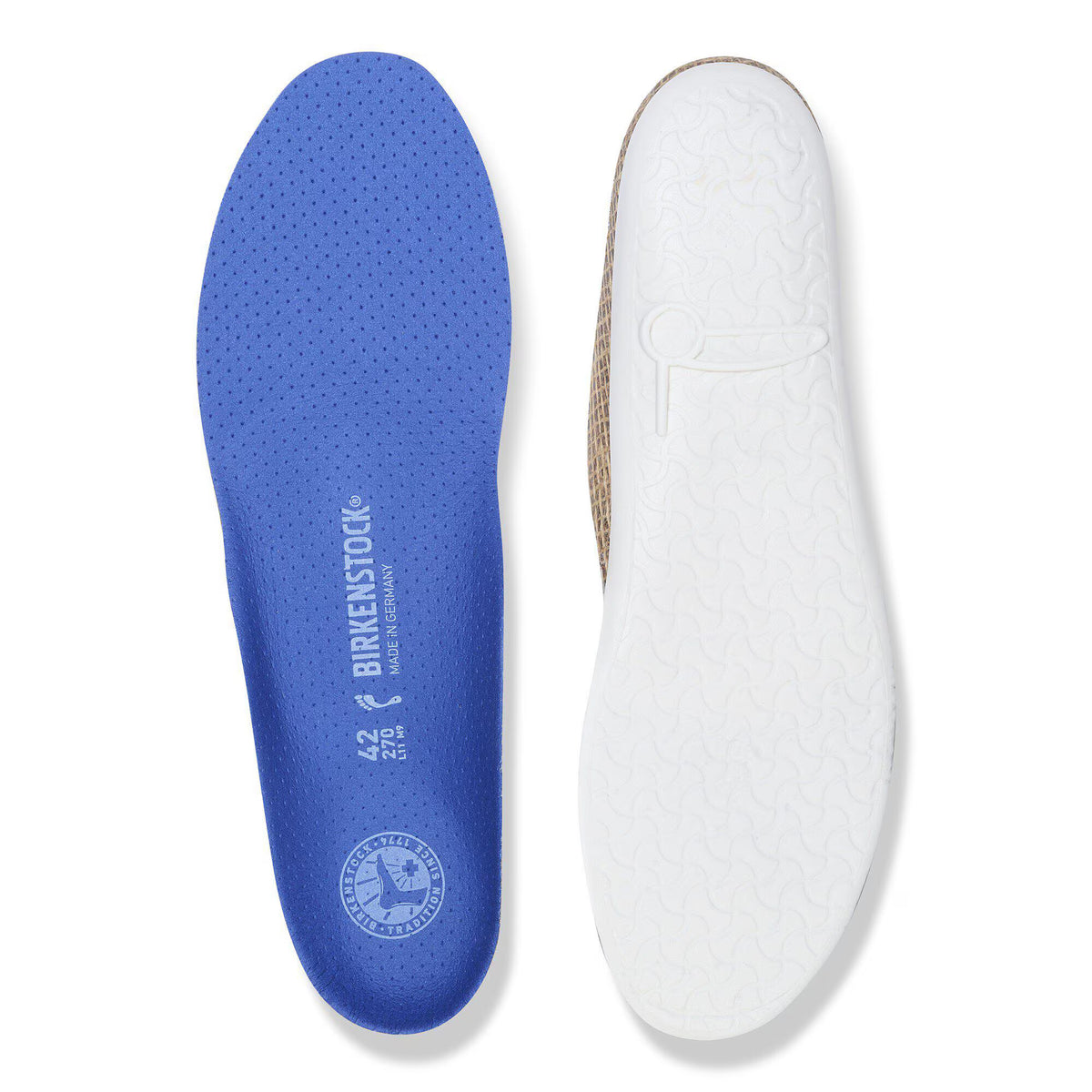 Einlagen Recycled Packaging blue