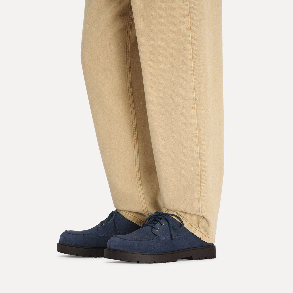 Highwood Moc Lace Low Suede Leather