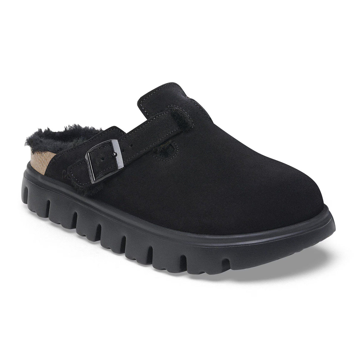 Boston PAP Chunky Shearling Suede Leather