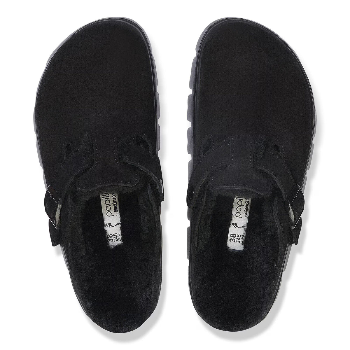 Boston PAP Chunky Shearling Suede Leather