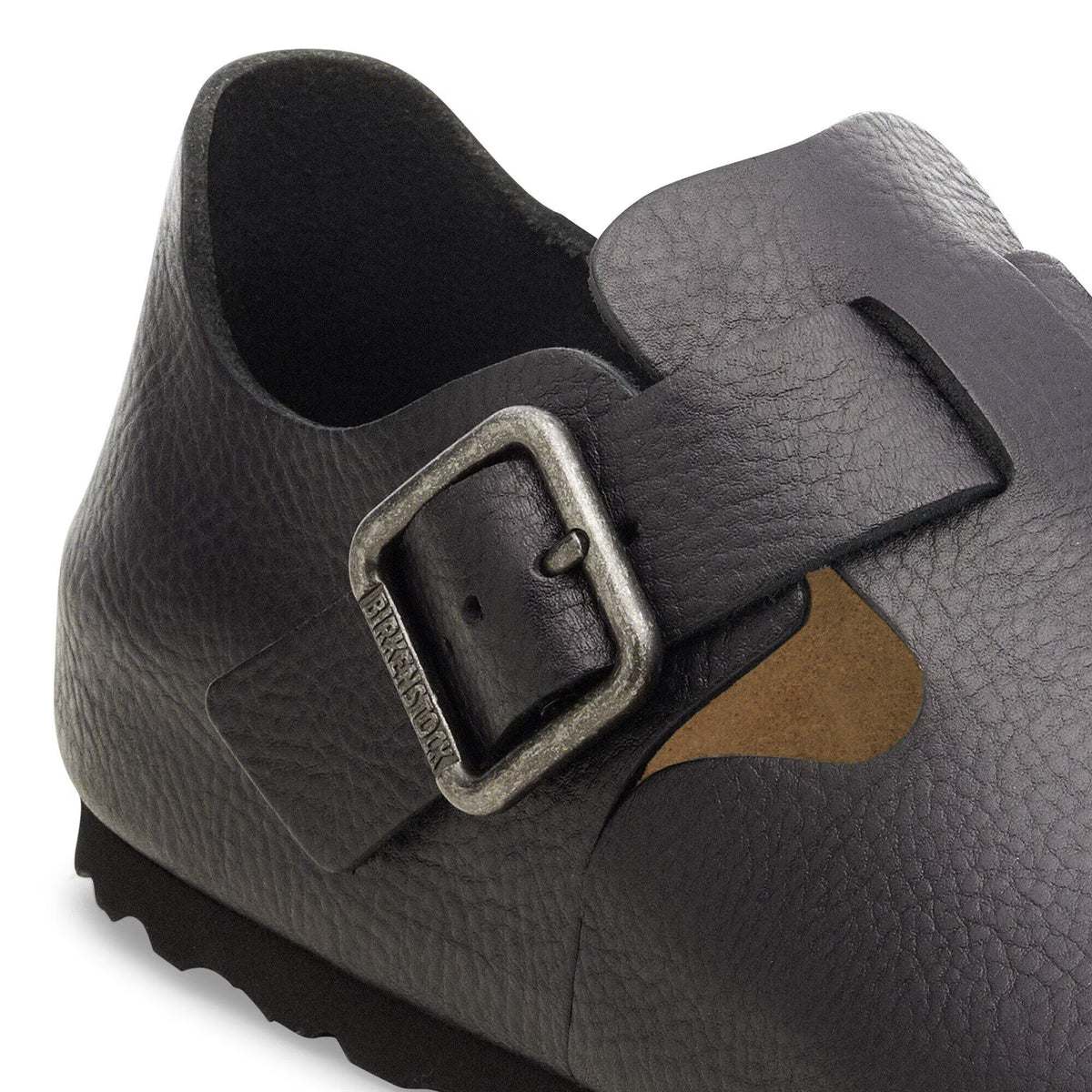 London Wire Buckle Natural Leather