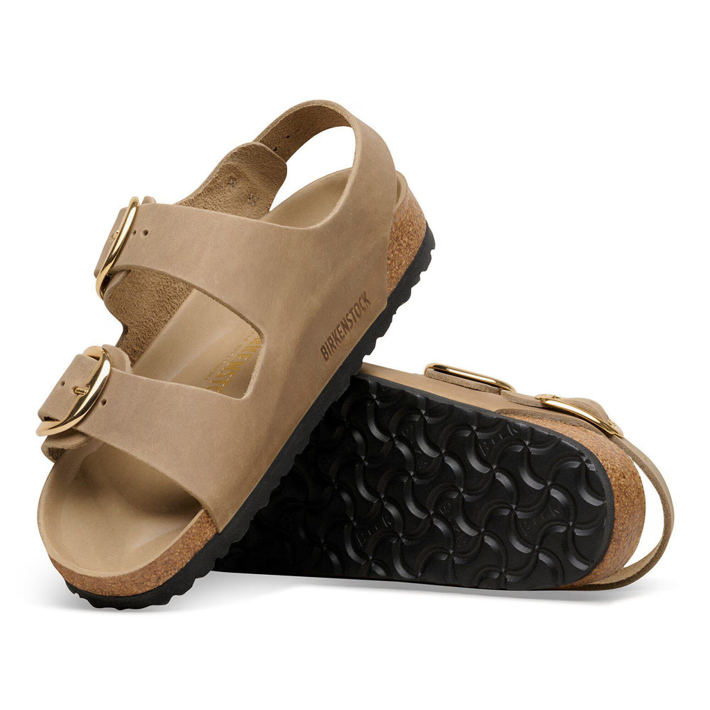 Milano Big Buckle Natural Leather Oiled